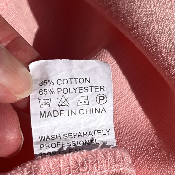 Boho flowing soft pink dress M - Picture 7 of 11